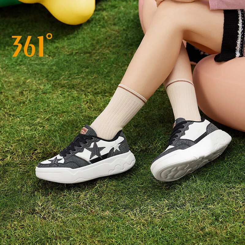 361 Degrees Sports Shoes Women Outdoor Wear-Resistant Trendy Non-Slip Casual Professional Skateboard Female Sneaker 682416623