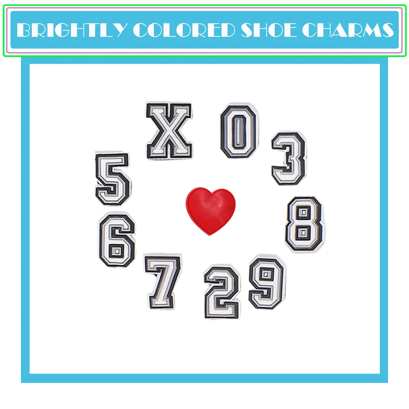 39/78Pcs Alphabet Letter Series Shoe Charms For Croc DIY Decoration Premium Quality Popular Charms Accessories for Beach Bag