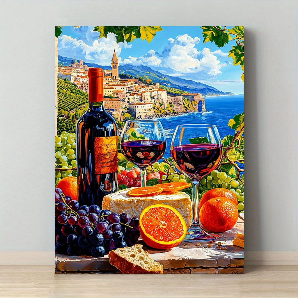 

500/1000/1200/2000PCS Puzzles for Adults Beautiful Coastal Scenery of Italy,Jigsaw Puzzles Brain Challenge Game Gift Home Decor
