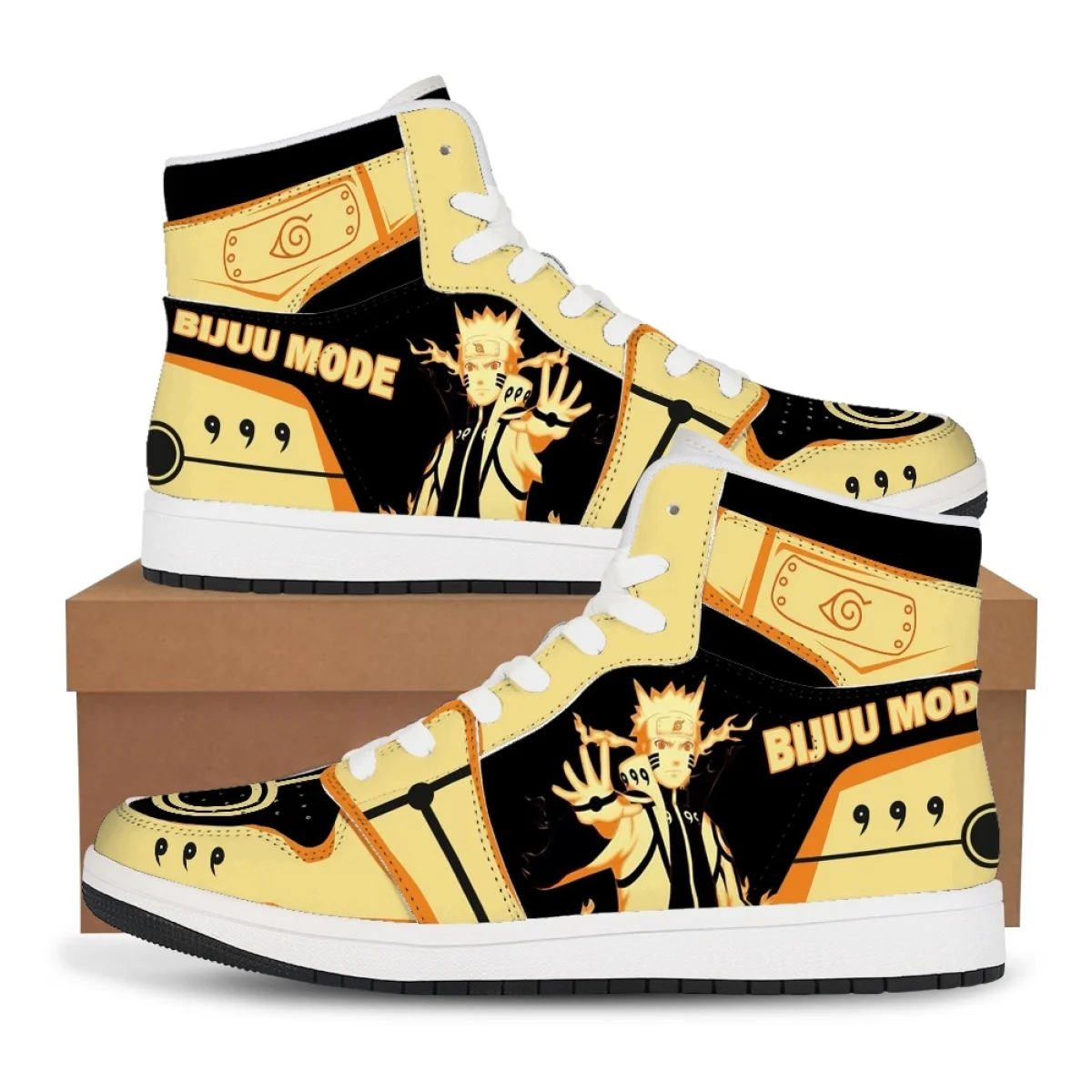 

Баскетбольные кроссовки Naruto, аниме-кроссовки Hatake Kakashi, высокие кеды, мужская и женская повседневная обувь, индивидуальный подарок на праздник