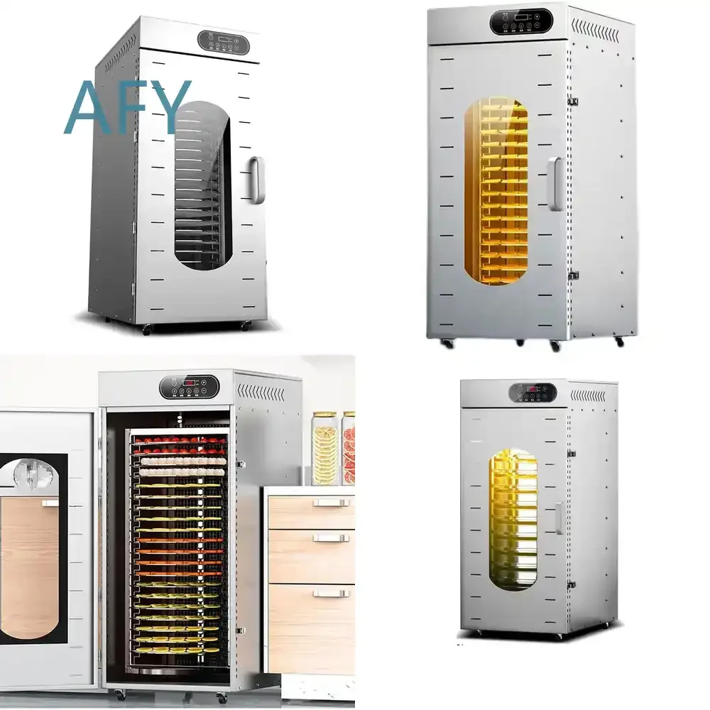 Food Dehydrator for Commercial Appliances Rotary Dryer for Fruit Vegetable Fig Mango Longan Lychee Mushroom Fish Household