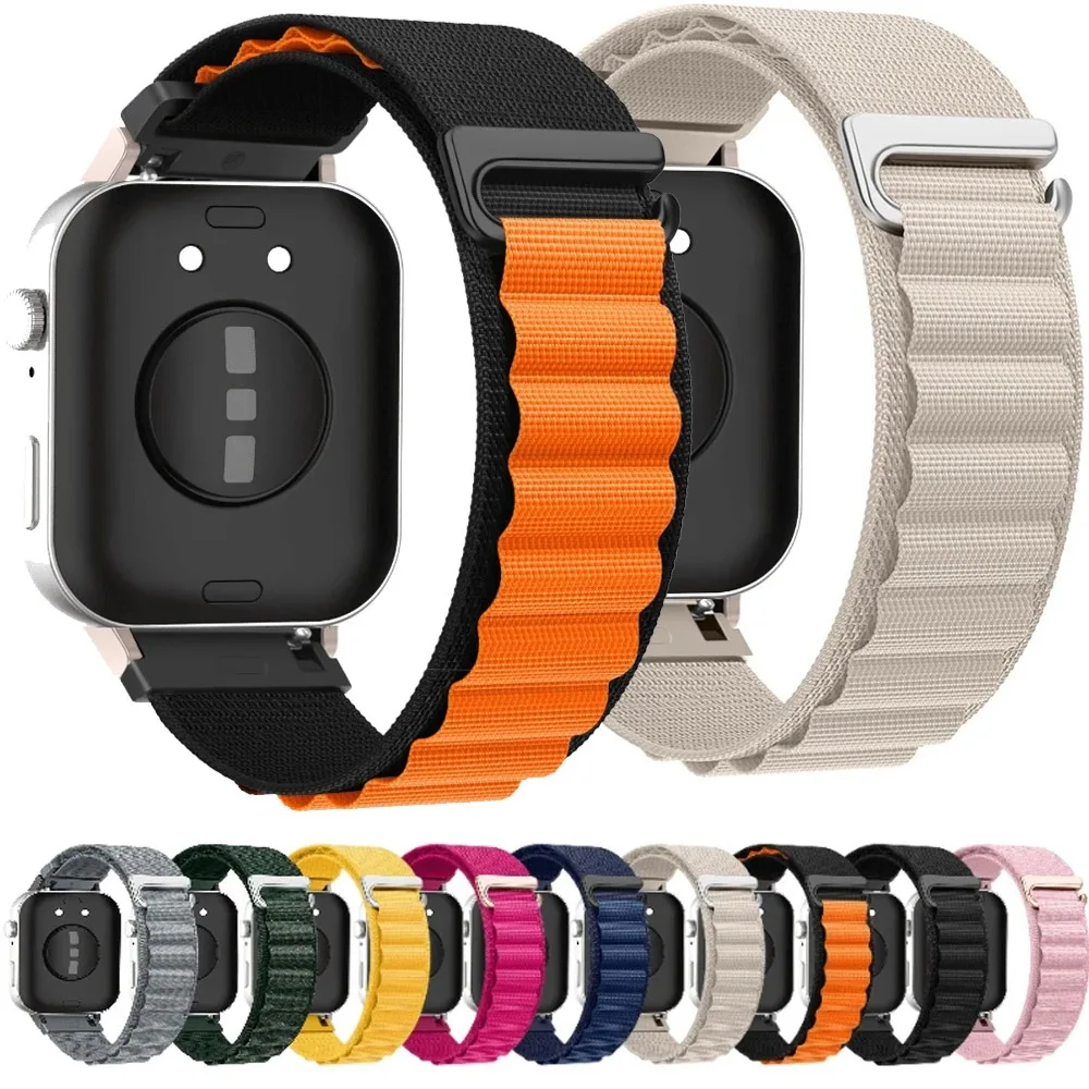 Sport-Nylonarmband für Huawei Watch Fit 3/4, verstellbares, bequemes, atmungsaktives Armband für Huawei Fit 4 Pro, Armbandzubehör