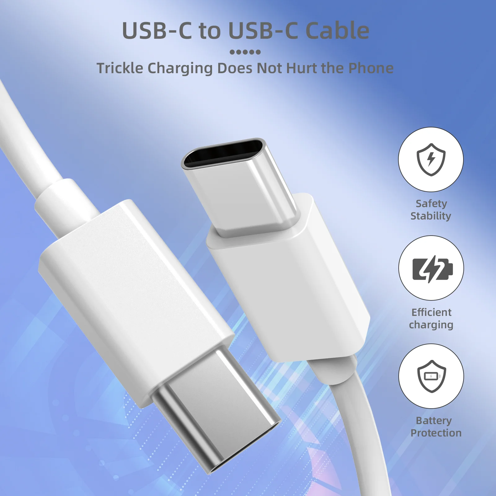 2 Packs Of PD20W USB C Fast Charger For IPhone 16 15 Pro Max Plus With 20W US USB C Port Fast Charging Cable Accessories