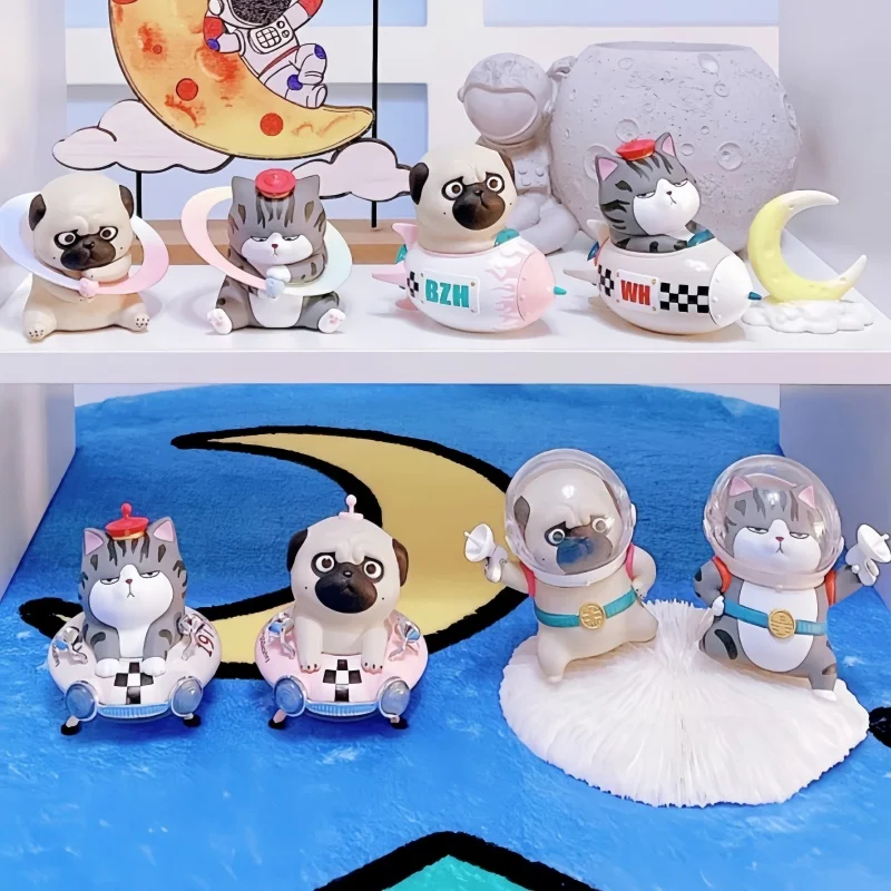 

Оригинальные Wuhuang Bazhahei 1979-х годов Galaxy Roaming Series, фигурки слепых коробок Wuhuang Wansui, коллекция Kawaii Mystery Box, подарки для детей