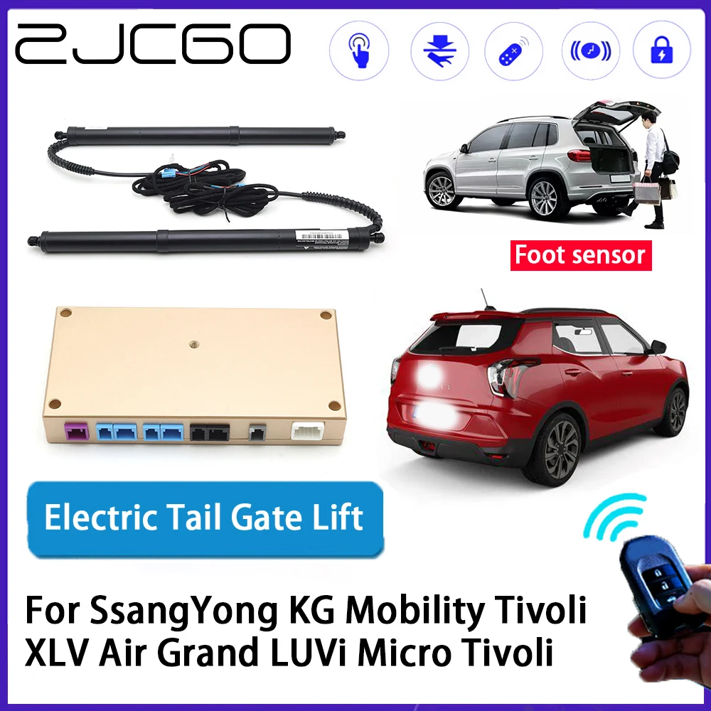 Porta traseira elétrica inteligente para porta traseira, porta traseira automática para ssangyong kg mobilidade tivoli xlv ar grand luvi micro