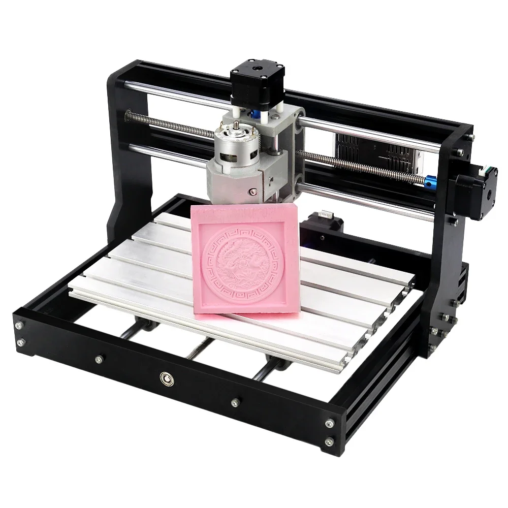 

CNC 3018 Pro Wood Router Cnc Laser Carving Machine DIY 2 In 1 775 Spindle Motor (12-36V)24V 10000r/min 24V 5A Cnc3018 Pro