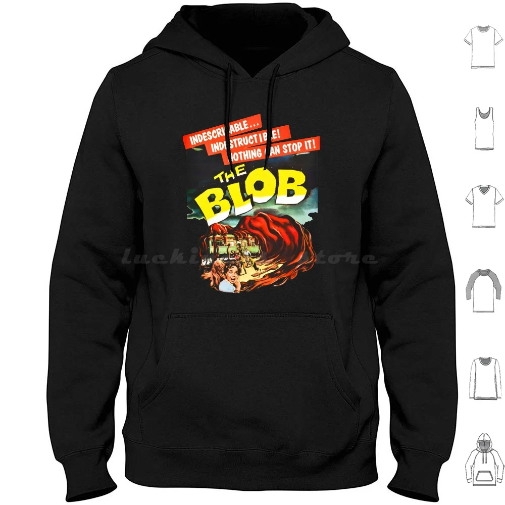 The Blob-Limited Edition | Perfect Gift Hoodies Long Sleeve Blob Gel Ooze Amoeba Horror Sci Fi Science Fiction