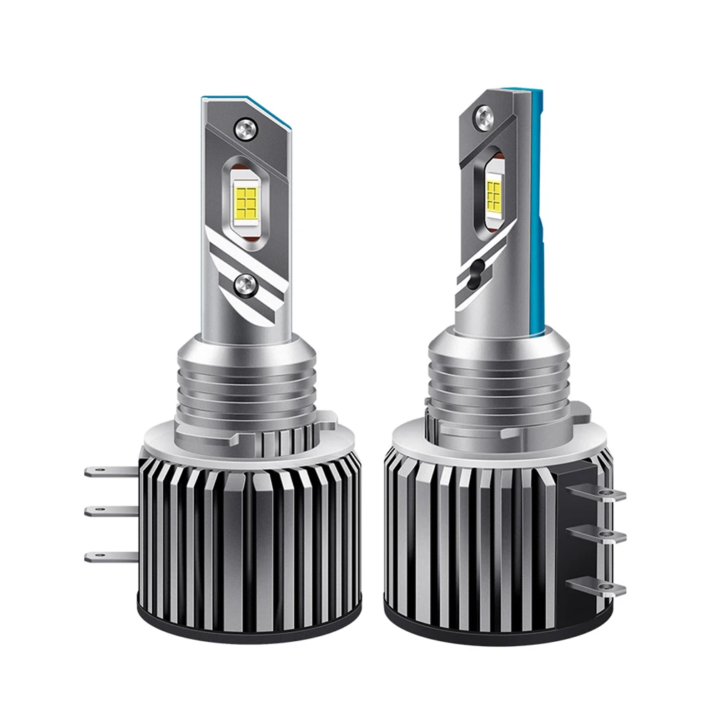 2 pz CSP H15 LED Canbus nessun errore 3570 Chip faro 100W 30000Lm DRLs lampadine per Auto 6500K