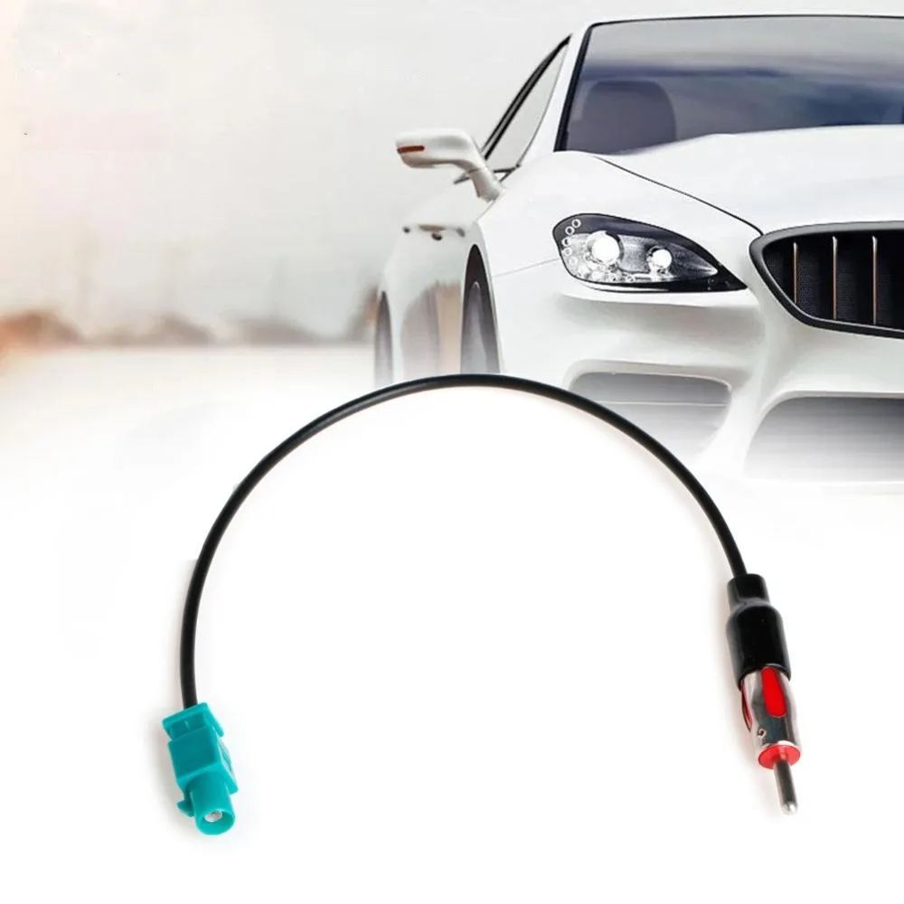 New FM Aerial Antenna Adapter Fakra Male Audio Cable Adaptor DIN Radio Converter Cable