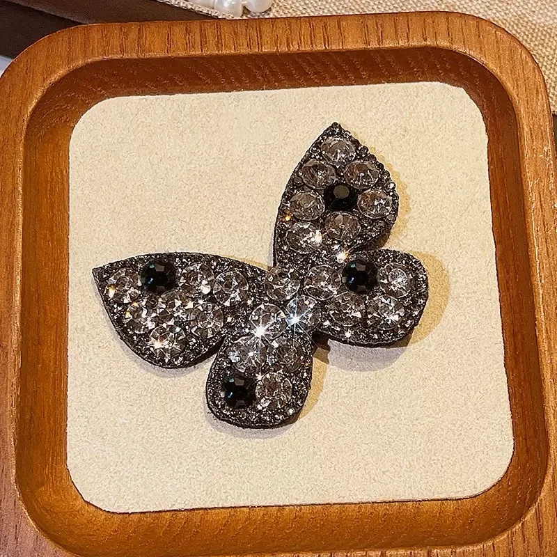 Süße Strass Fee Schmetterling Haarnadel Elegante Bb Clip Pony Haarnadel Haarschmuck für Frauen – Detail 9