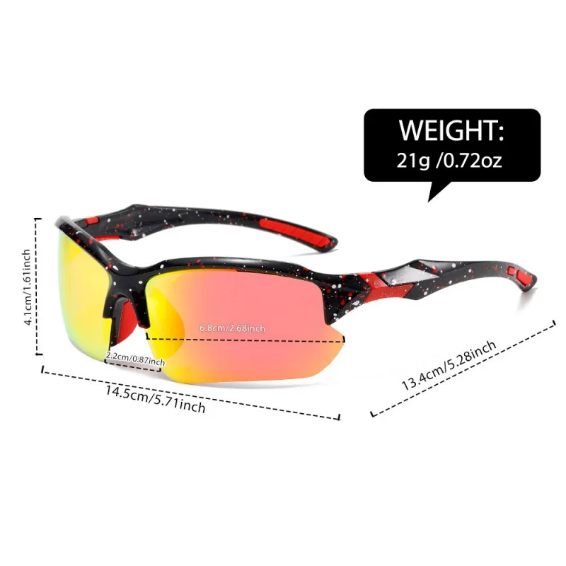 4 قطع، مجموعة نظارات شمسية عصرية للرجال، مجموعة خصم، مناسبة للحفلات واللعب والسفر #3