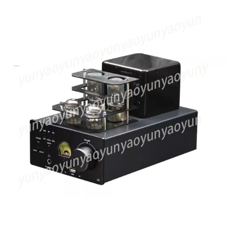 Bluetooth Tube Amplifier - HiFi High Fidelity, Pre‑Tube Post‑Solid State, Built‑in Headphone Amplifier