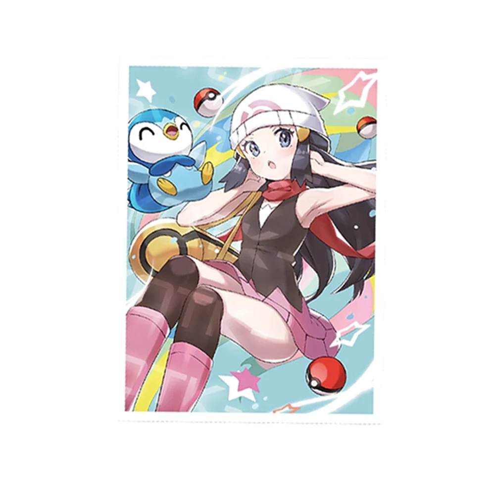 60 teile/satz Pokémon Gengar Karte Ärmeln PTCG Anime Dawn Marnie Iono Pikachu Trainer Karte Fall Sammlung Karte Fall 67*92mm