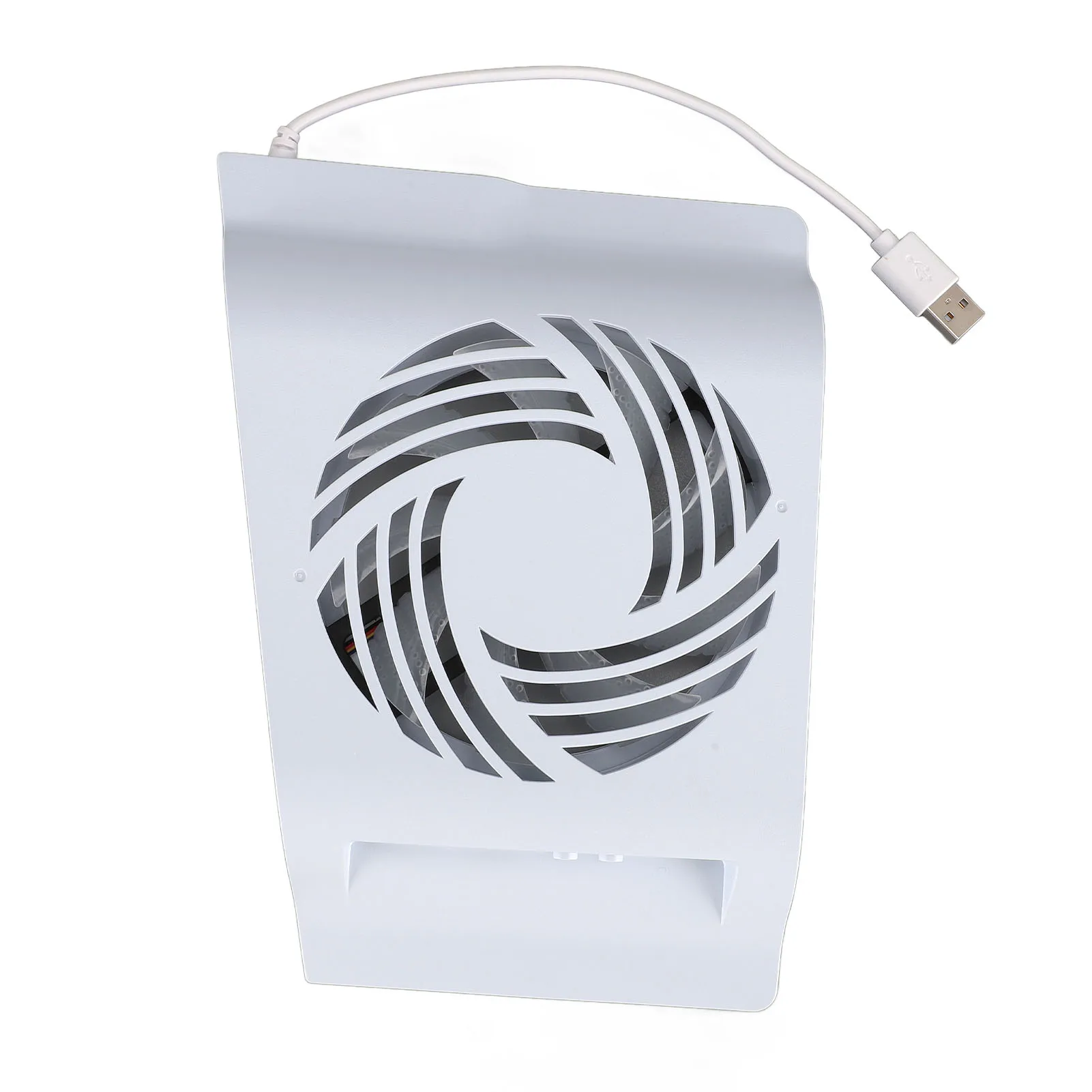 

Вентилятор охлаждения для игровой консоли с RGB-подсветкой, интеллектуальным контролем температуры, 2 USB-хабами и 3 уровнями мощности