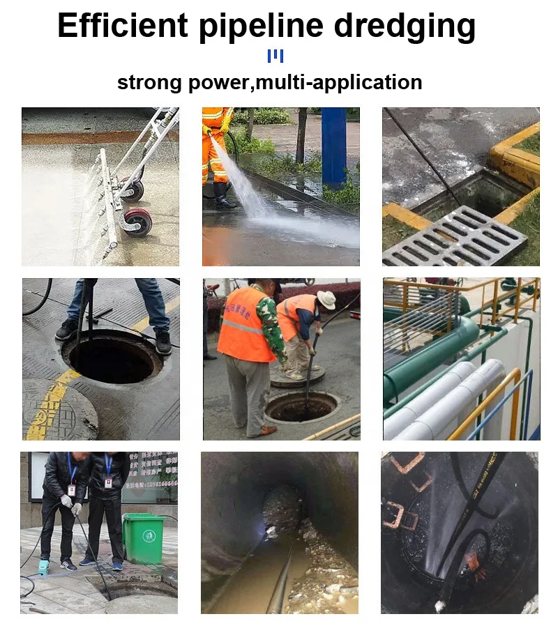 Drain Cleaning Liquid Drain Pipe Stainless Steel Sewer Dredging Tools