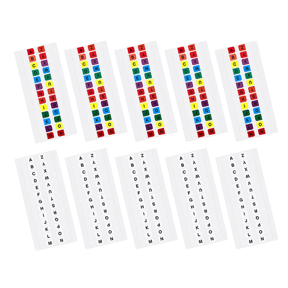 

10 Sheets Index Label Notepad Page Markers Sticky The Sign Color Tabs and Flags Book Pet Colored Notes Student for Notebooks