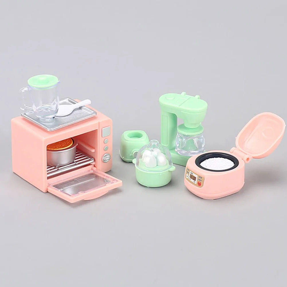 Mini Appliances Rice Cooker Dollhouse Kitchen Miniature Utensils Delicate Decor Supply Accessories Kitchenware 430X300X300CM