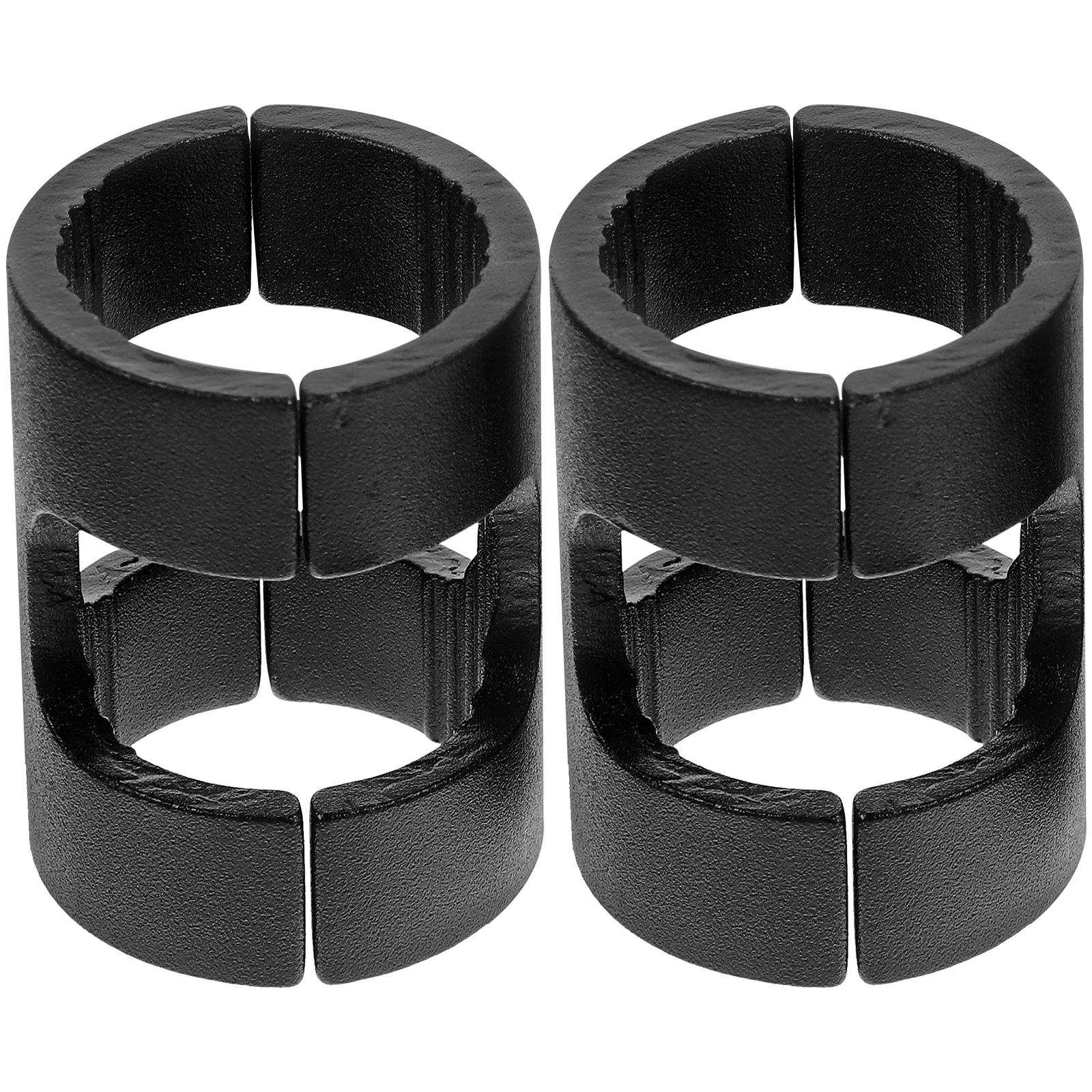 

4 Pcs Handlebar Bushing Bike Accessories Bicycles Stem Reducer Gasket Shims Aluminum Alloy Sleeve Adapter