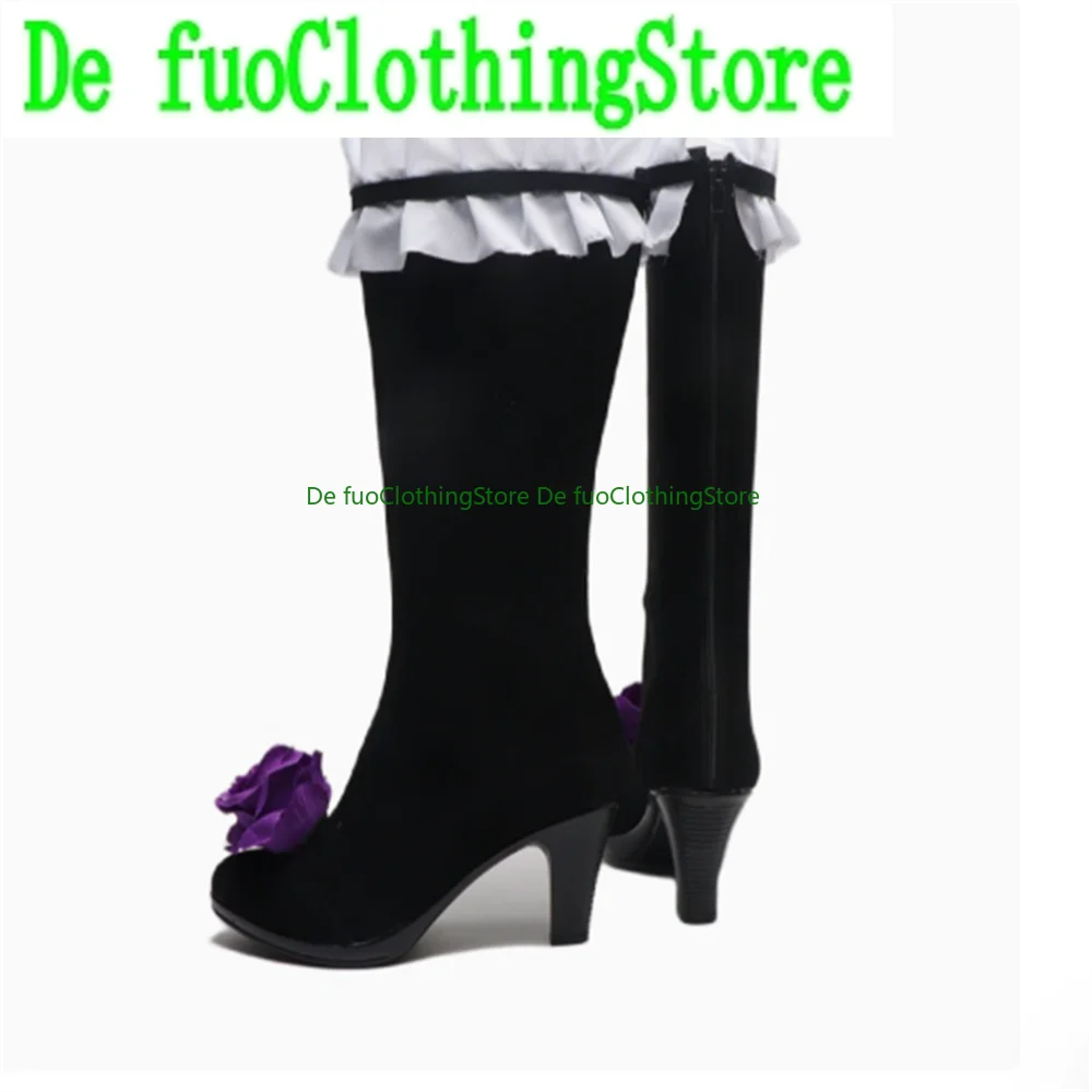 Defuoclothing mercúrio lampe rozen donzela cosplay sapatos botas jogo anime jogo rpg festa de halloween adereços sapatos botas