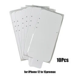 10PCS New Cell Phone Screen Refurbished Protector Package Sticker For iPhone 16 15 14 13 12 Pro Front Protective Factory Film