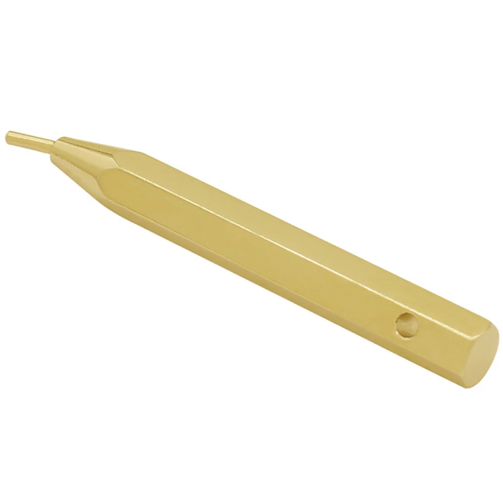 

1 Copper Violin Chin Rest Shaft Screwdriver Tool Golden Accessory For Music Practice Performance Maintenance