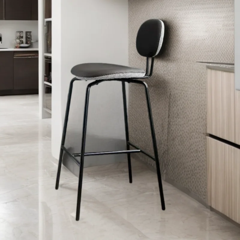 

Modern Home Kitchen Bar Stools High Island Ergonomic Comfortable Bar Chair Cosmetic Salon Sgabelli Da Bar Design Furniture