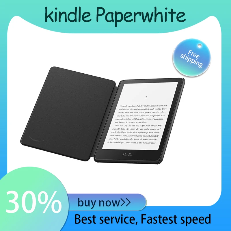 Kindle Paperwhite 6in 4GB light E Reader الحبر الإلكتروني قارئ الكتب الإلكترونية القابل للتسجيل لقارئ الكتب الإلكترونية Kindle Libre دعم TXT، PDF