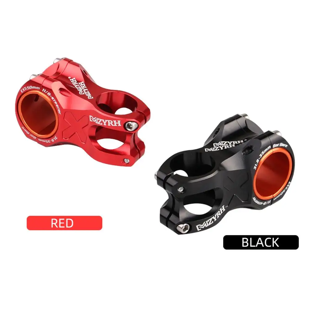 Universal Mountain Bike Stem, 1-1/8 Short Handlebar Stem, Suitable for Modified, DIY, Upgrade The Bike (2 Colors Optional)