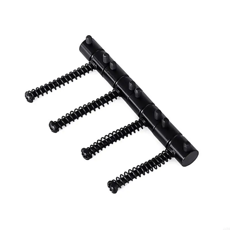 4 Strings Electric Guitar Bridge Saddle String Saddle Plate Block Replacements 