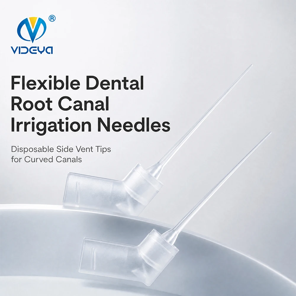 30G Flexible Root Canal Irrigation Needle Side Hole Closed End 0.3mm Luer Lock  Dental Syringe Tips endodoncia taper de comida