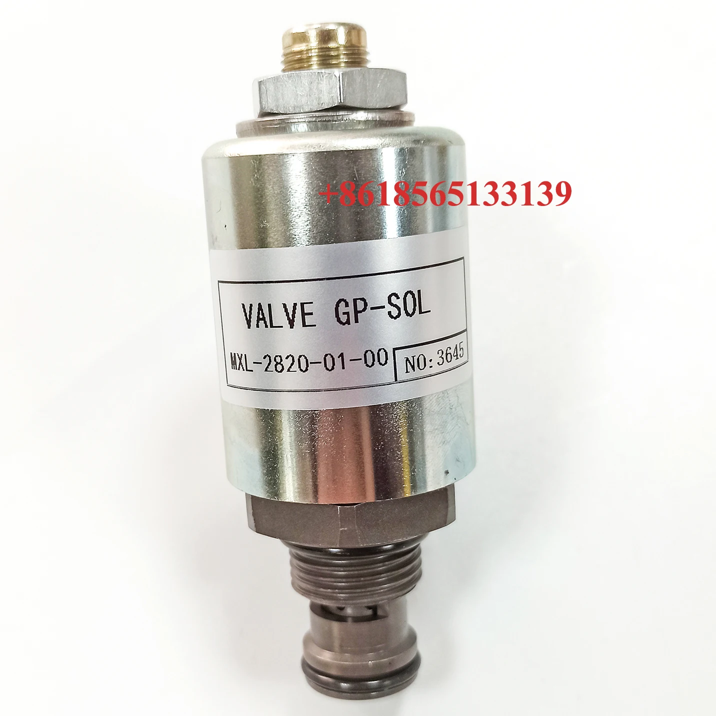 Solenoid Valve MXL-2820-01-00 MXL28200100 for Excavator Electric Parts