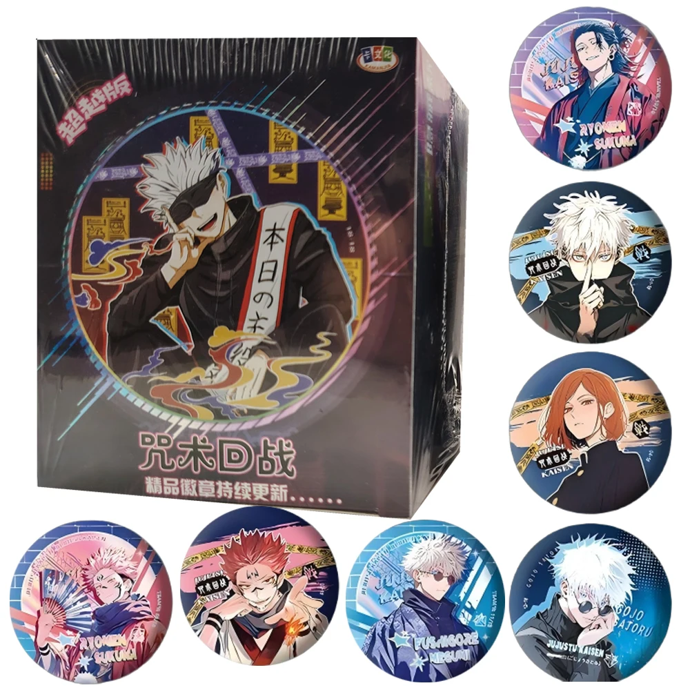 

Japanese Anime Peripheral Badge Characters Design Hot Bold Style Practical Bag Collar Decoration Birthday Gift for Girls Boys