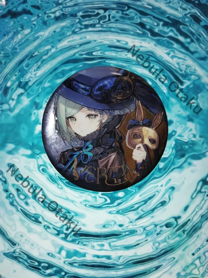 Insignia de Metal Vertin Sonetto Aleph Kakania de 1999, Artículos de Calidad para Cosplay, Exquisito Souvenir de Anime