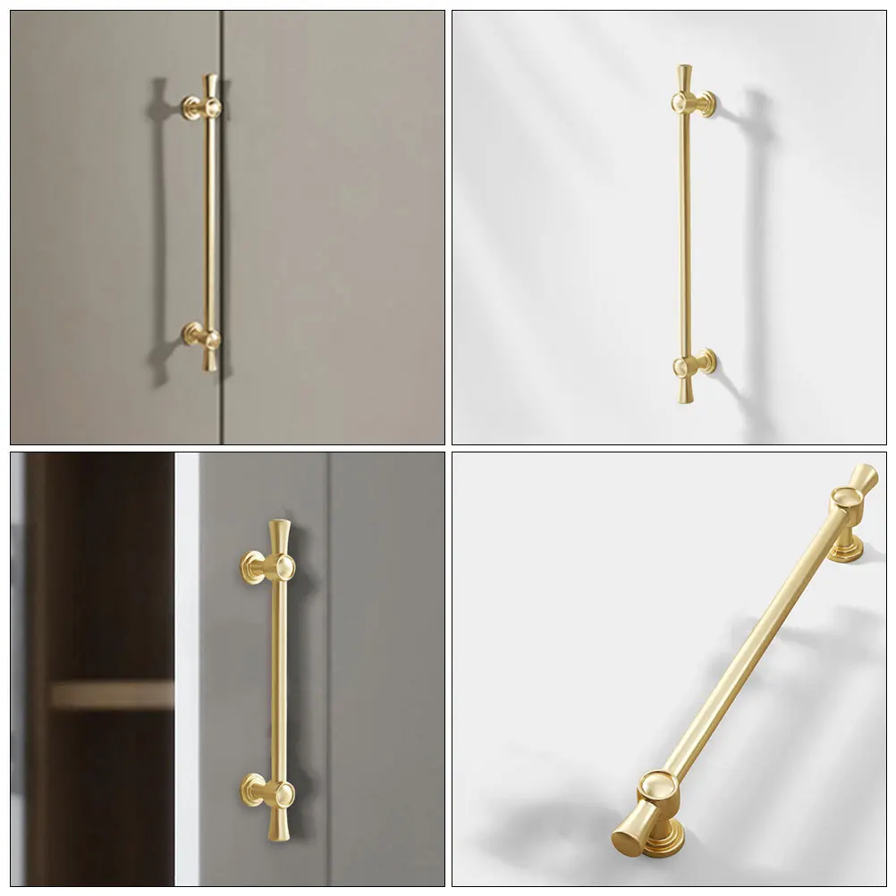 

Delicate Zinc Alloy Cabinet Pull Handle Modern Style Furniture Door Drawer Pull for Kitchen Wardrobe Cupboard Dresser
