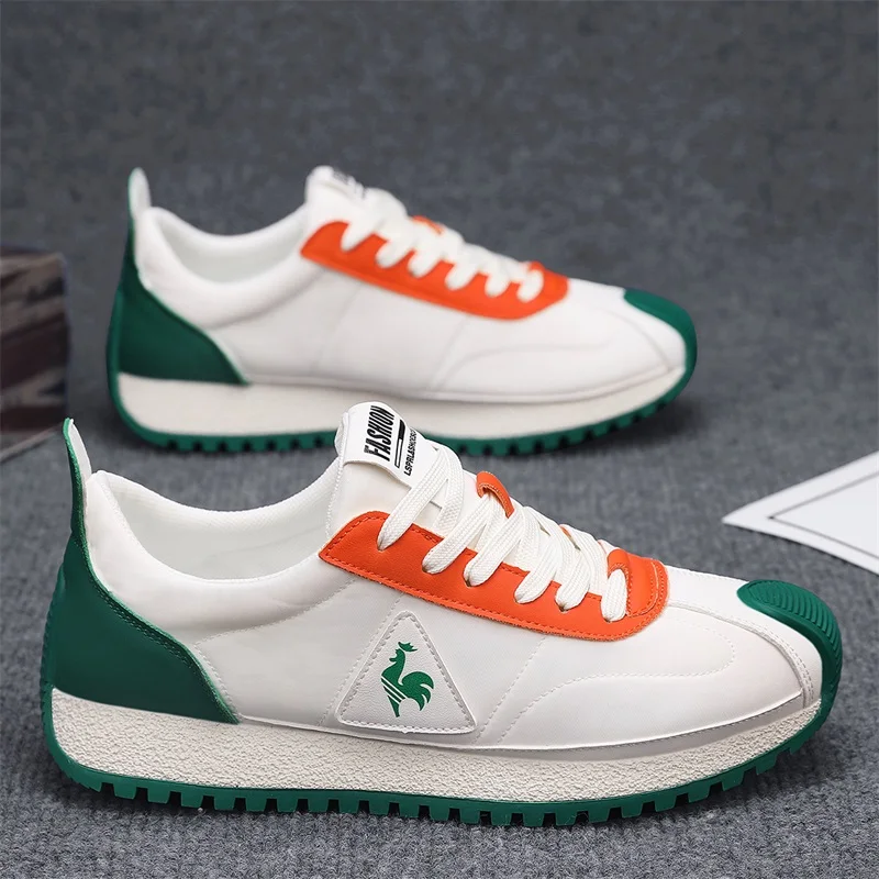 

Fashion White Men's Casual Sports Shoes Designer Brand Sneakers Men Platform Trainers Walking Outdoor Running Shoes Flat