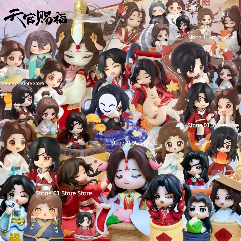 

Genuine Heavenly Officials Blessing Blind Box Mystery Tian Guan Ci Fu Anime Xielian Huacheng Toy Figure Doll Model Gifts