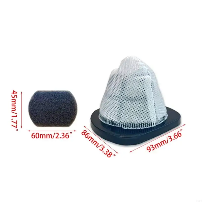 J6PE مرشح غسالة الأرض الجاف المبلل متوافق مع 1059 10591 10592 10593 10594 10595