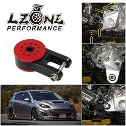 LZONE - 85A Polyurethane T6061 Aluminum Rear Motor Mount For 13-18 Ford Focus ST 16-18 Focus RS 07-13 Mazda speed 3 JR-TSB06