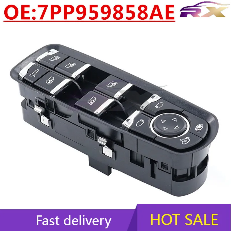 

OEM:7PP959858AE Power Window Master Control Switch For Porsche