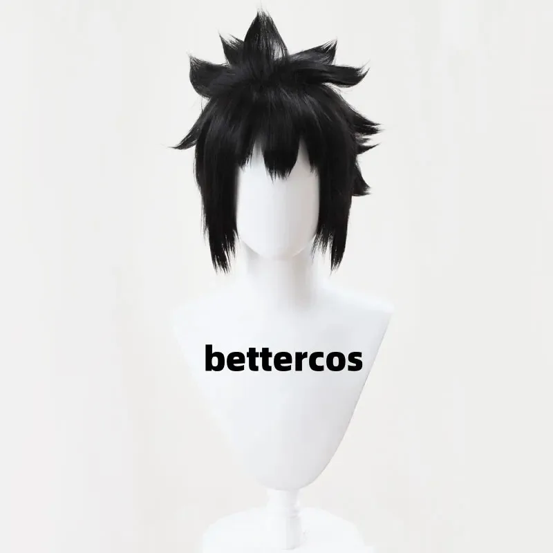 

2025 22 Sasuke Uchiha High Quality Short Black Heat Resistant Synthetic Hair Anime Cosplay Wigs + Wig Cap