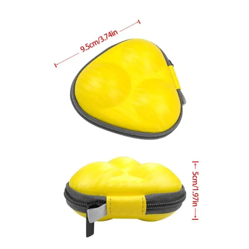 652F صندوق تنس الطاولة مقاوم للماء حاوية تنس طاولة رائعة 3 بينغبونغ تخزين صندوق صلب حامل حمل يسهل حملها #6