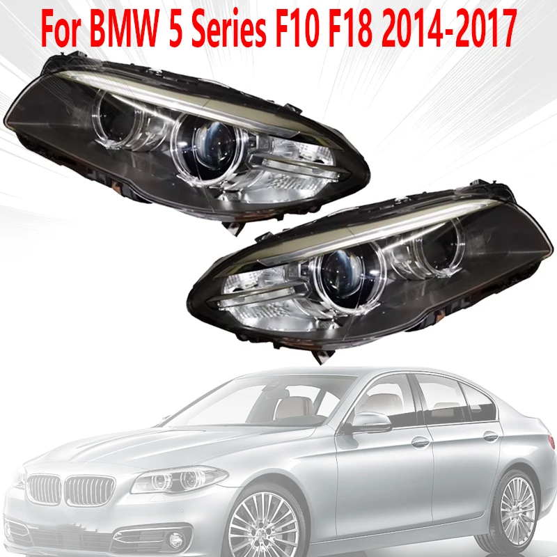 

Автозапчасти, фары, дневные ходовые огни, указатель поворота для BMW 5 серии F10 F18 2014-2017, фара в сборе