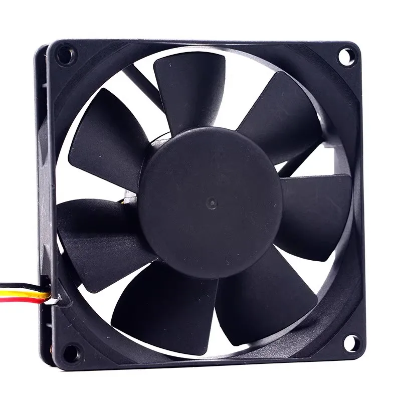 Ventilateur de refroidissement à 3 fils, pour Stalon KDE1208PKV1, 12V, 1.6W, 8cm, 8020