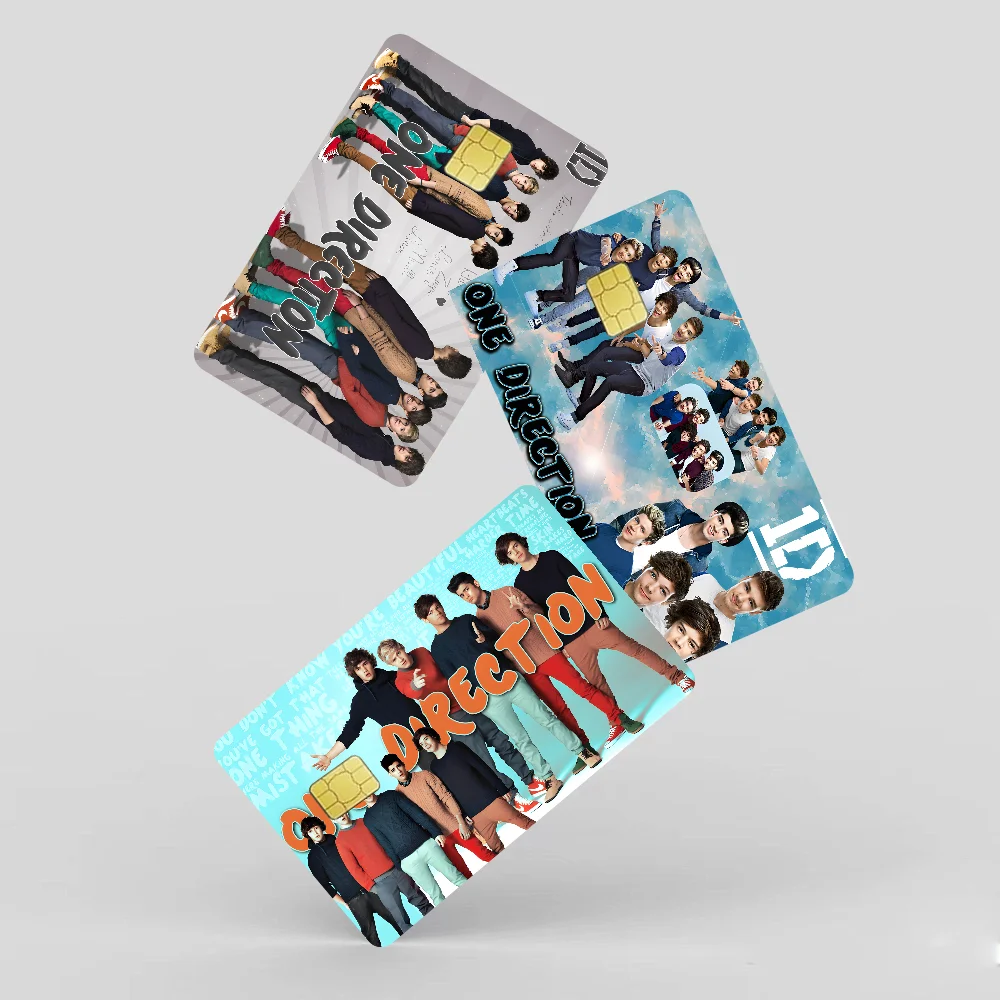 2025 1D Rock-One Direction Combinatio 100% vendita calda Amine Credit Debit Banca Card Bus Card Film Skin Sticker