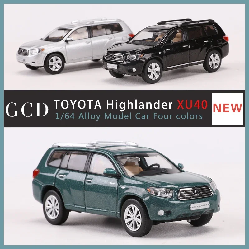 

GCD 1:64 Highlander XU40 Diecast Alloy Model Car