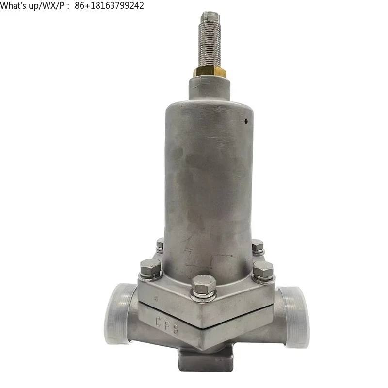 Valvola di riduzione della pressione criogenica del produttore cinese per GNG/Liquido G come acciaio inossidabile