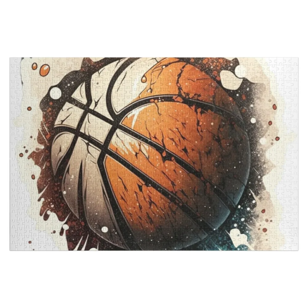 

Basketball Jigsaw Puzzle Custom Gift Wooden Jigsaws For Adults Personalized Wooden Name Puzzle