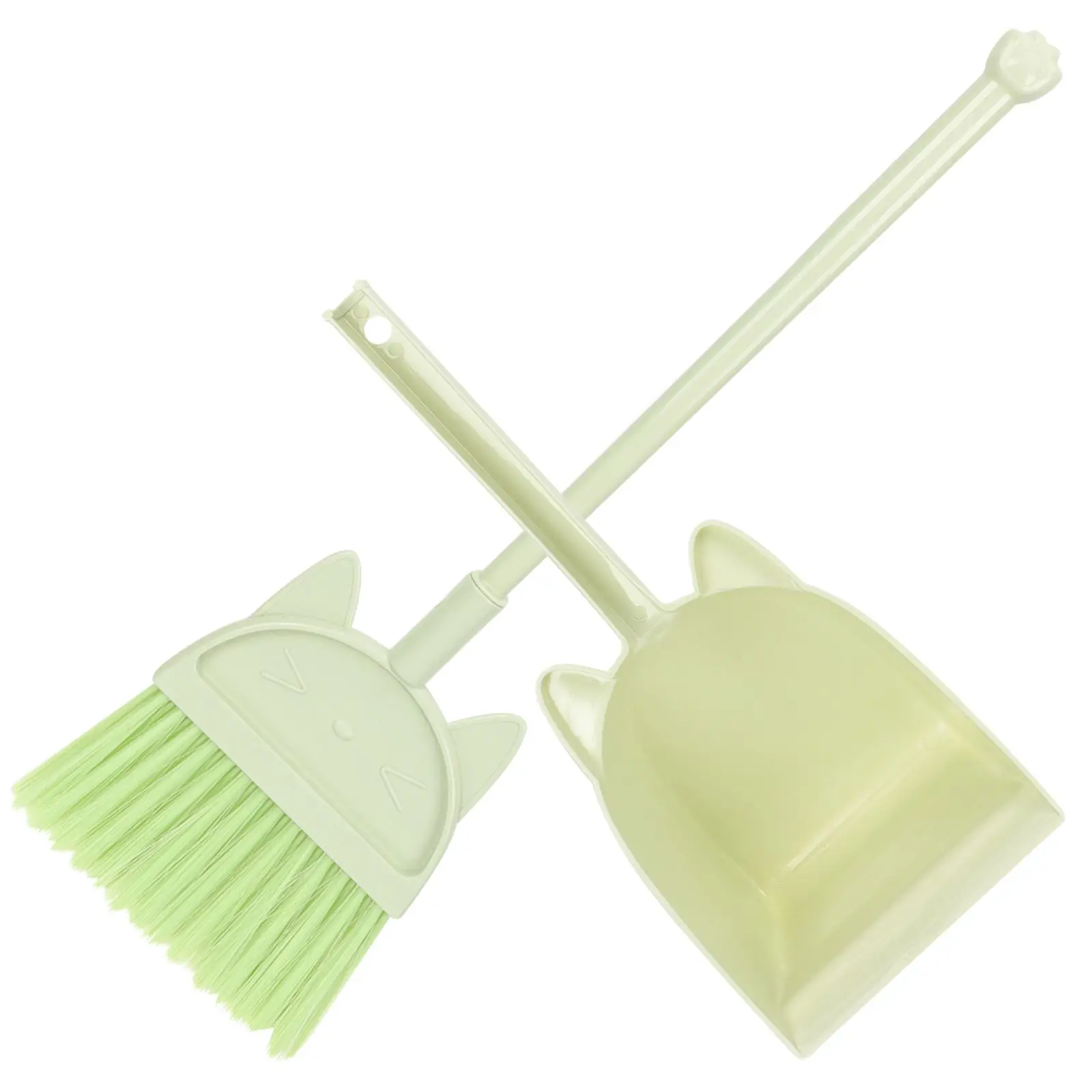 

Children Broom Set Dustpan Lightweight Safe Smooth for Kids Toddler Accessories Kindergarten Cleaning Tools Home Use Enjoyment