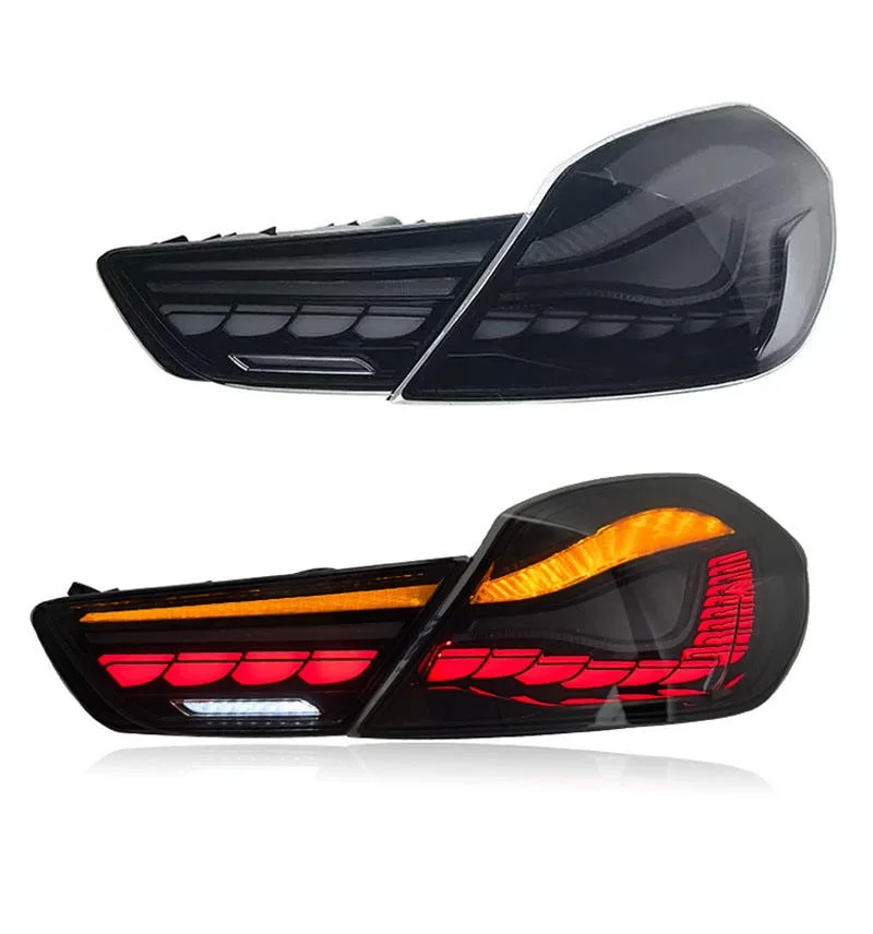 لسيارات BMW 6-Series F06 F12 مجموعة الضوء الخلفي 10-17 تعديل LED التنين مقياس تشغيل ضوء بدوره إشارات الضوء الخلفي