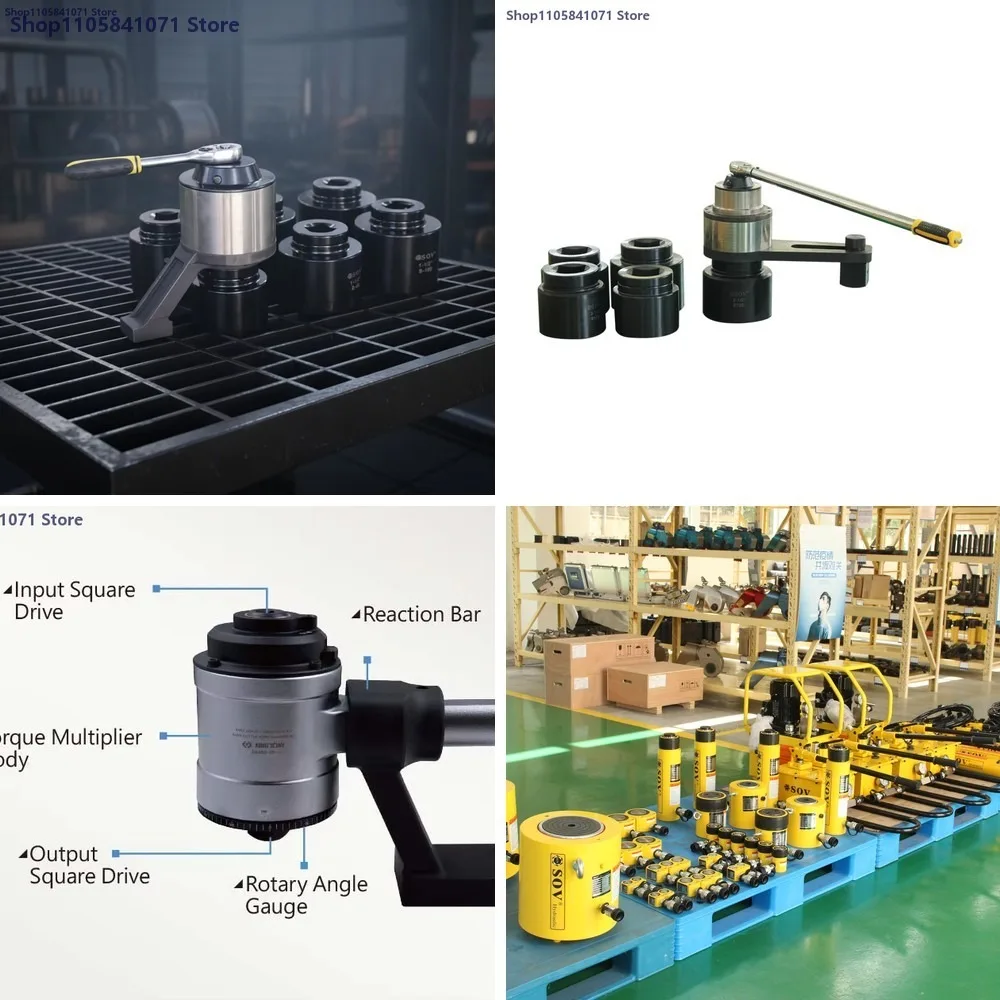 Industrial Torque Multiplier Socket 5500Nm Manual Hand Tool No Power Needed OEM Customizable for Tight Spaces